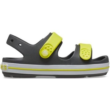 Crocs Crocband Cruiser Sandal K 209423-1NJ Slate Grey Acidity Gri Çocuk Terlik