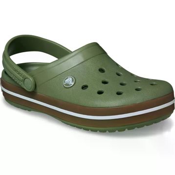 Crocs Crocband Gum Clog 212756-3BX Cargo Haki Unisex Terlik
