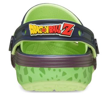 Crocs Dragon Ball Z Cell Classic Clog K 211206-90H Yeşil Mor Unisex Çocuk Terlik