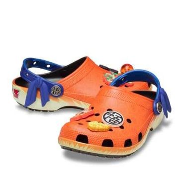Crocs Dragon Ball Z Classic Clog 210826-90H Turuncu Çok Renkli Unisex Terlik