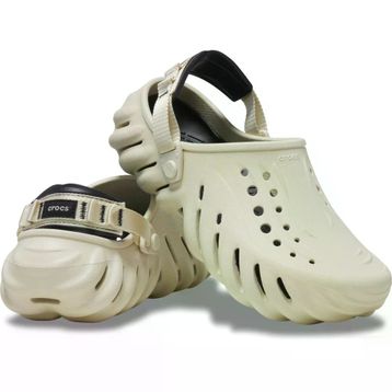 Crocs Echo Clog 207937-2YJ Bej Unisex Terlik