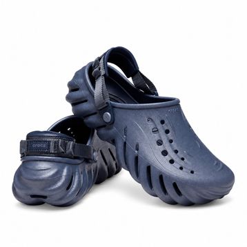 Crocs Echo Clog 207937-4EA Storm Lacivert Unisex Terlik