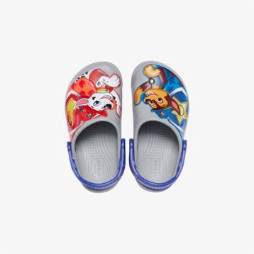 Crocs Fun Lab Paw Patrol Patch Clog T 207487-007 Light Grey Gri Unisex Çocuk Terlik