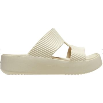 Crocs Getaway Groove Platform H-Strap 210701-0LH Kumtaşı Kadın Terlik