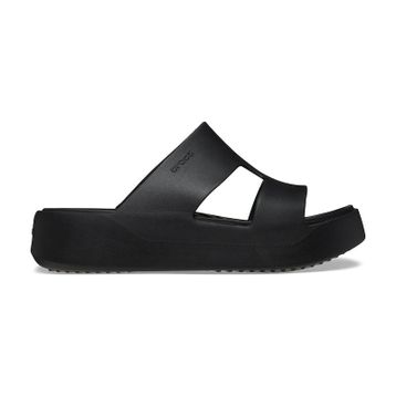 Crocs Getaway Platform H-Strap 209409-001 Siyah Kadın Terlik
