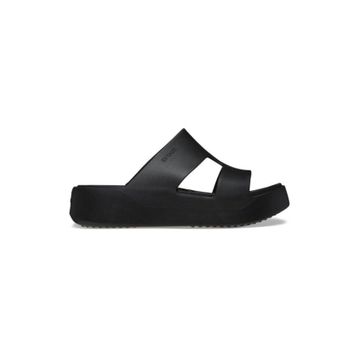 Crocs Getaway Platform H-Strap 209409-001 Siyah Kadın Terlik