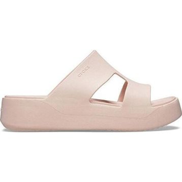 Crocs Getaway Platform H-Strap 209409-6UR Pembe Unisex Terlik
