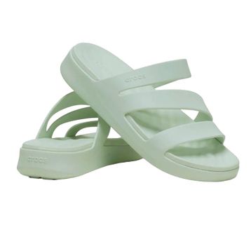 Crocs Getaway Strappy 209587-3YF Açık Yeşil Kadın Terlik