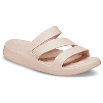 Crocs Getaway Strappy 209587-6UR Pembe Kadın Terlik