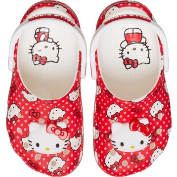 Crocs Hello Kitty Red Classic Clog T 210577-90H Çok Renkli Unisex Çocuk Terlik
