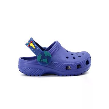 Crocs Imagination Lights Backstrap Clog 211892-4WH Mavi Çocuk Terlik