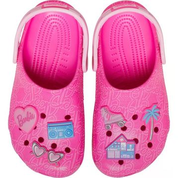 Crocs Mattel Pink Barbie Classic Clog K 211406-90H Power Pink Pembe Kız Çocuk Terlik
