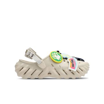 Crocs NBA Echo Clog 212727-90H Bone Bej Çok Renkli Unisex Terlik