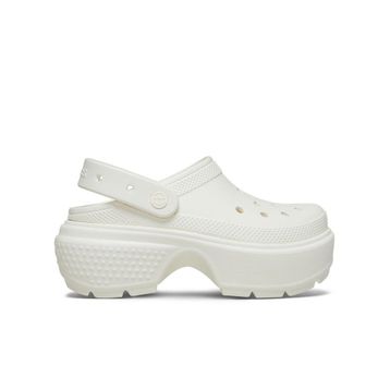 Crocs Stomp Clog 209347-0WV Kırık Beyaz Kadın Terlik