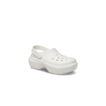 Crocs Stomp Clog 209347-0WV Kırık Beyaz Kadın Terlik