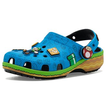 Crocs Super Mario Core Classic Clog K 212139-90H Multi Çok Renkli Unisex Çocuk Terlik