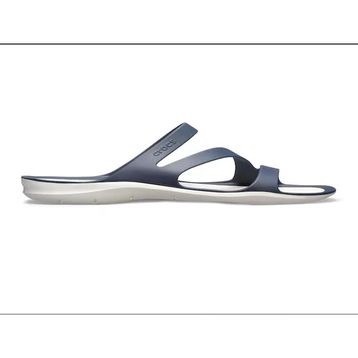 Crocs Swiftwater Sandal W 203998-462 Lacivert/Beyaz Kadın Terlik