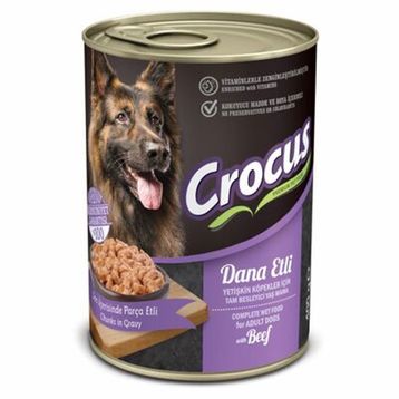 Crocus Dana Etli 400 gr Köpek Yaş Mama
