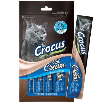 Crocus Karides Krema Ek Besin Takviyesi 4x15 gr Kedi Ödülü