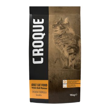 Croque Adult Cat Tavuk Etli 15 kg Yetişkin Kuru Kedi Maması