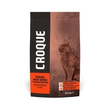 Croque Sterilised Tavuk Etli 600 gr Kısırlaştırılmış Kuru Kedi Maması