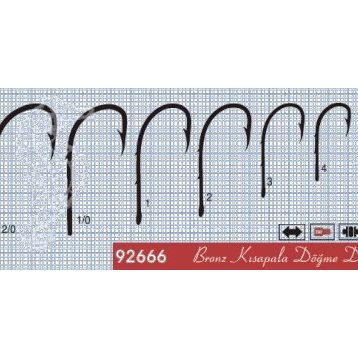 Crown 92666 100'lü Standart No:4 Olta İğnesi
