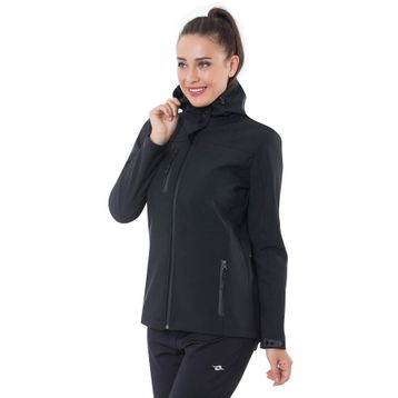 Crozwise 179-5018 Siyah Kadın Mont