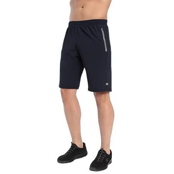 Crozwise 3192-01 Lacivert Astarsız Dalgıç Kumaş Training Erkek Spor Şort