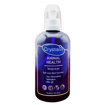 Crystalin 200 ml Kedi Köpek İçin Yara Göz Kulak Ve Ağız Bakım Solüsyonu
