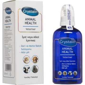 Crystalin 250 Ml Kedi Köpek İçin Göz Kulak Ve Ağız Bakım Solüsyonu
