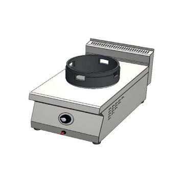 Csa İnox Karacasan 40 cm 700 Seri Set Üstü Tek Gözlü Tüplü Wok Ocak