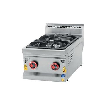 Csa İnox Karacasan 700 Seri Set Üstü Tüplü Çift Gözlü Ocak