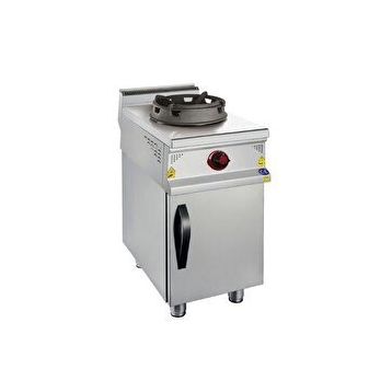 Csa İnox Karacasan 900 Seri Dolaplı Tekli Doğalgazlı Wok Ocak