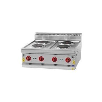 Csa İnox Karacasan 900 Seri Set Üstü 80 cm 4 Gözlü Elektrikli Ocak