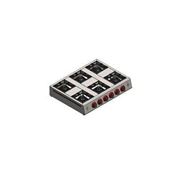 Csa İnox Karacasan Doğalgazlı 6 Gözlü Mini Set Üstü Ocak