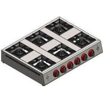 Csa İnox Karacasan Tüplü 6 Gözlü Mini Set Üstü Ocak