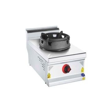 CSA Karacasan 700 Seri Set Üstü Tekli Doğalgazlı Wok Ocak