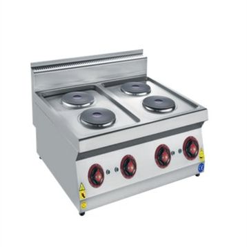 CSA Karacasan 80 cm 700 Seri Set Üstü Dört Gözlü Elektrikli Ocak