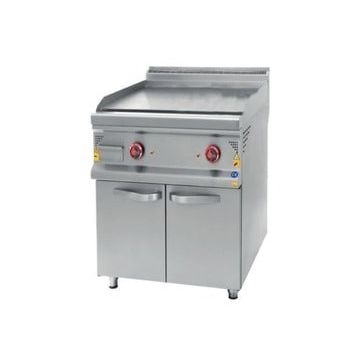 CSA Karacasan 900 Seri 80x90x85 cm Dolaplı Elektrikli Düz Pleyt Izgara