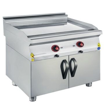 CSA Karacasan 900 Seri 80x90x85 cm Dolaplı Elektrikli Düz Pleyt Izgara