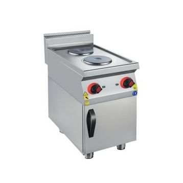 CSA Karacasan 900 Seri Dolaplı 40 cm 2 Gözlü Elektrikli Ocak