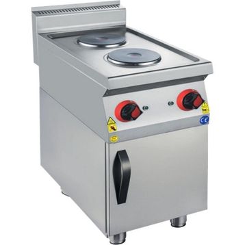 CSA Karacasan 900 Seri Dolaplı 40 cm 2 Gözlü Elektrikli Ocak