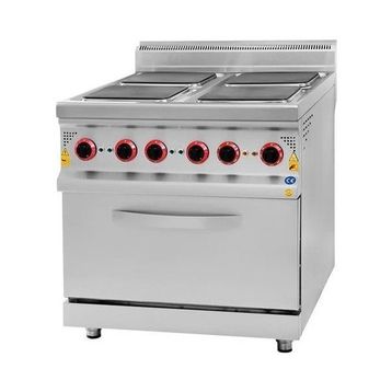CSA Karacasan 900 Seri Elektrikli Dört Göz Kuzineli Ocak