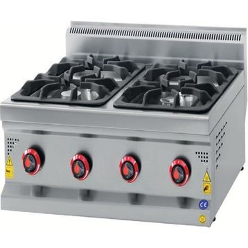 CSA Karacasan 900 Seri Set Üstü 4 Gözlü Doğalgazlı Ocak
