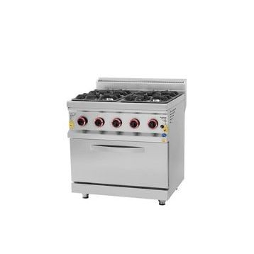 CSA Karacasan 900 Seri Tüplü Dört Gözlü Kuzineli Ocak