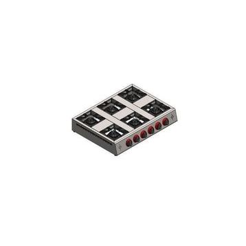 CSA Karacasan Doğalgazlı 6 Gözlü Mini Set Üstü Ocak