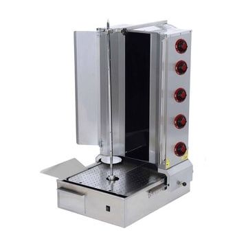 CSA Karacasan Elektrikli 5 Radyan Alttan Motorlu Döner Ocağı Makinesi