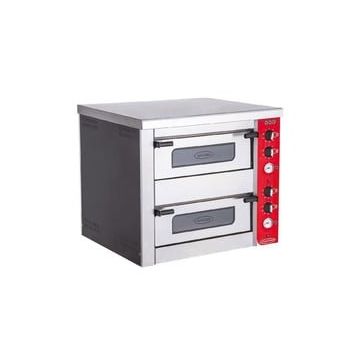 CSA Karacasan Elektrikli Çift Katlı 8 Pizzalık Pizza Fırını