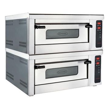 CSA Karacasan Elektrikli Çift Katlı 8'li Dijital Pizza Fırını