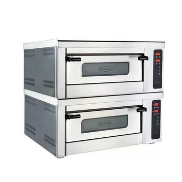 CSA Karacasan Elektrikli Çift Katlı 8'li Dijital Pizza Fırını